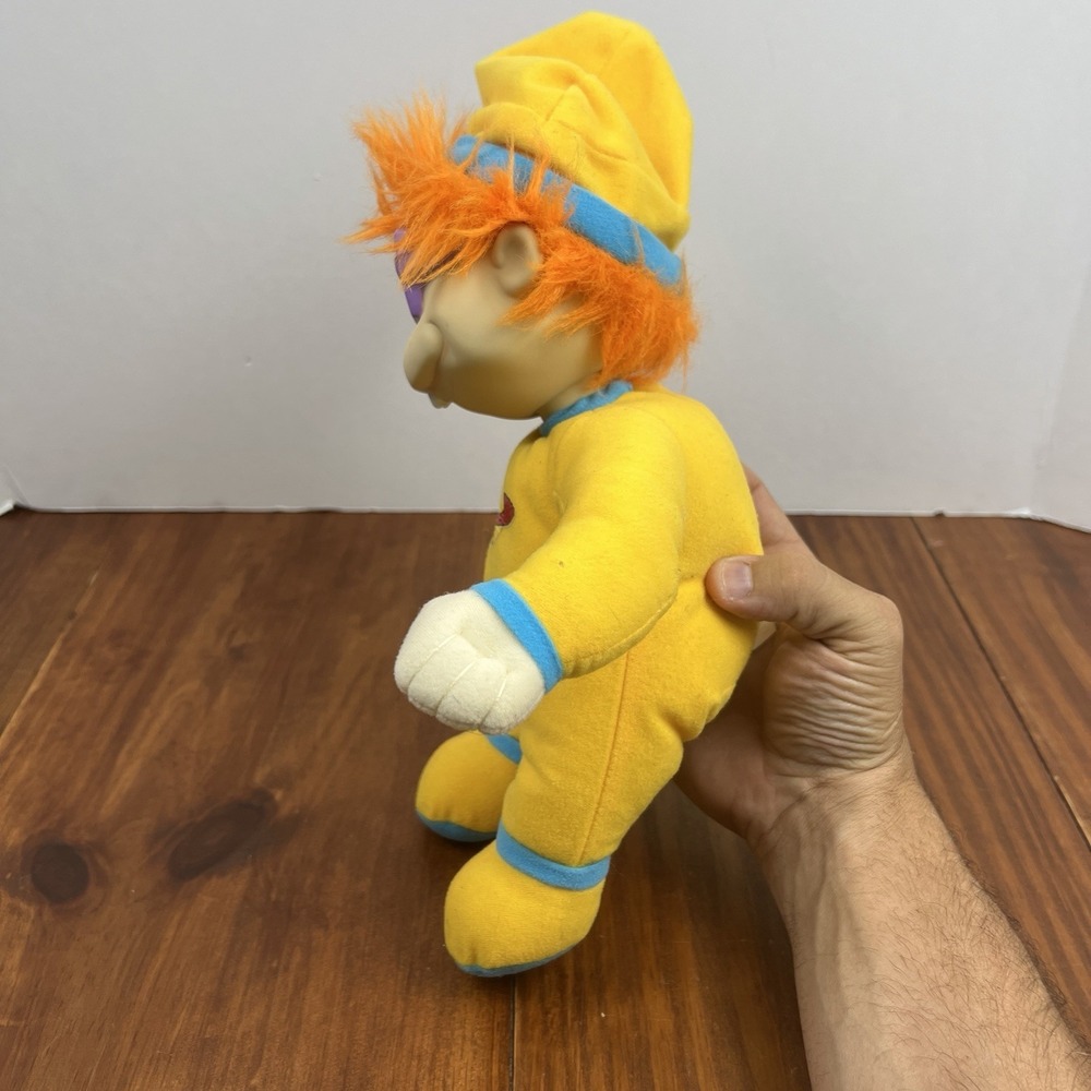 Vintage 1997 Mattel Viacom Rugrats 12" Chuckie Finster Pj's Plush - Picture 7 of 11